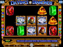 Da Vinci Diamonds Slot Screenshot